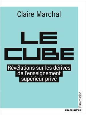 cover image of Le cube